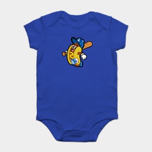 Dodger Dog Slugger Baby Bodysuit